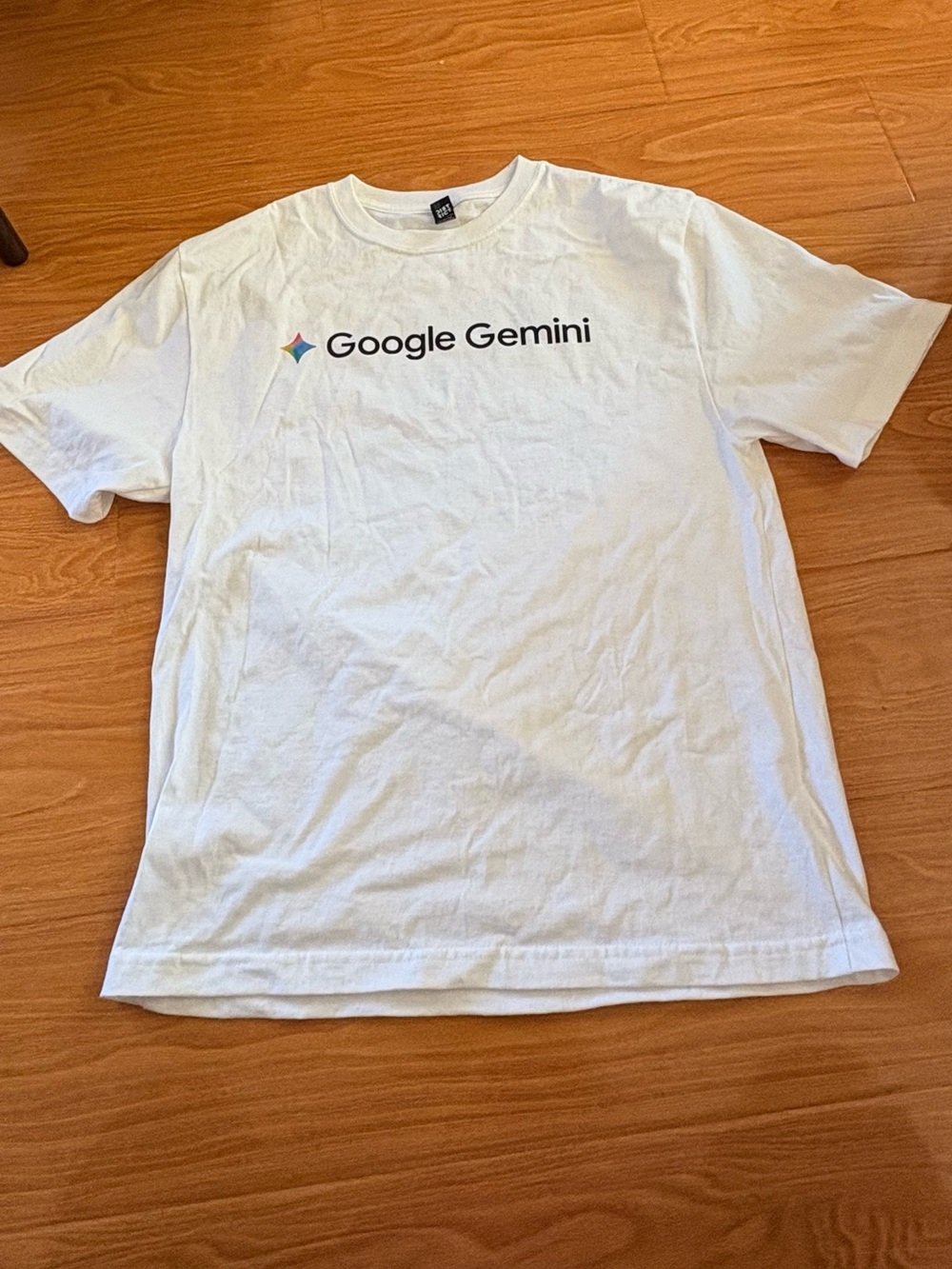 Never Use Men’s 100% Cotton White Gemini Short Sleeve T-Shirt- S